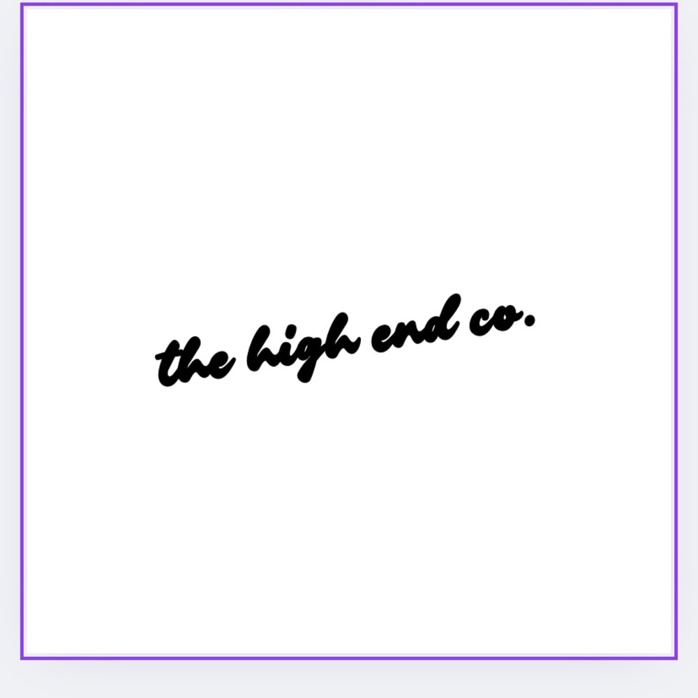 The High End Co. White T-Shirt